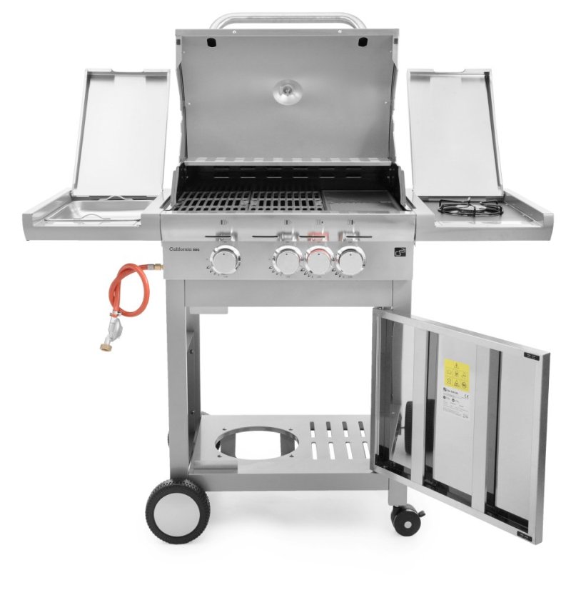 Plynový gril G21 California BBQ Premium line 4 hořáky + zdarma redukční ventil
