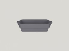 RAK Porcelain RAK Chef's Fusion pekáč obdélníkový 20 × 10 cm, šedý | RAK-CFRT20GYBD