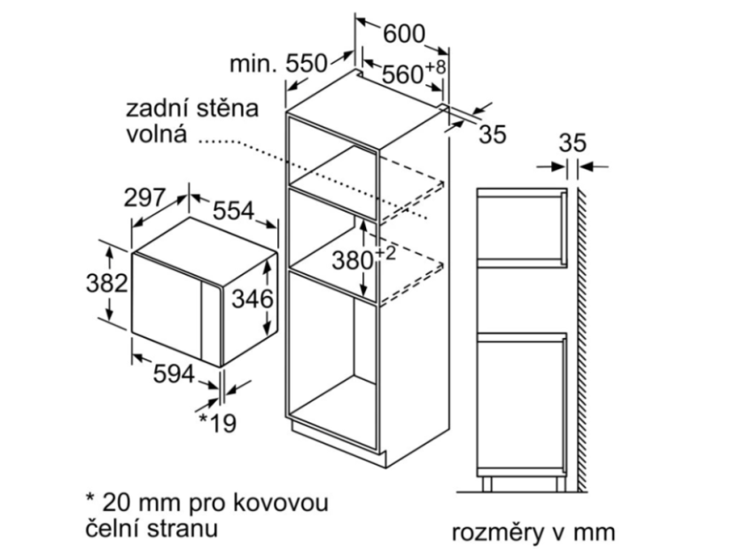 Mikrovlnná trouba Siemens BF525LMB1