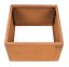 Vyvýšený záhon G21 50 x 32 x 50 cm, Corten