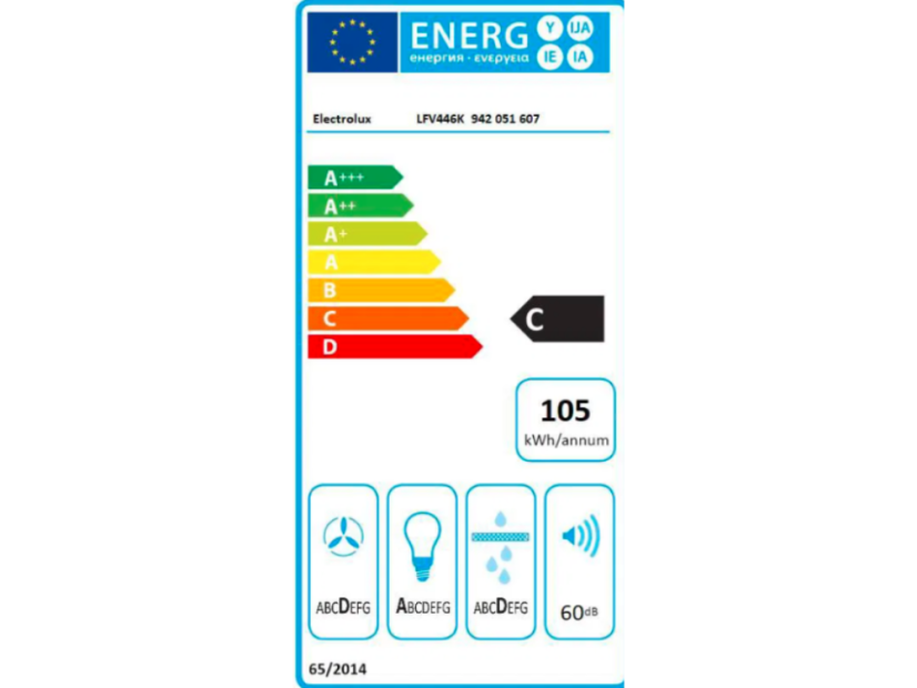 Komínová digestoř Electrolux LFV446K