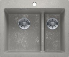 Blanco PLEON 6 Split InFino Silgranit Beton-Style