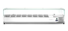 Chladicí zásobník GN 1/4, Arktic, 8x GN 1/4, GN 1/4, 36L, 230V/180W, 335x1805x(H)460mm