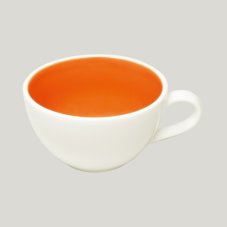 RAK Porcelain RAK Samba šálek 28 cl, oranžová | RAK-BANC28PD3