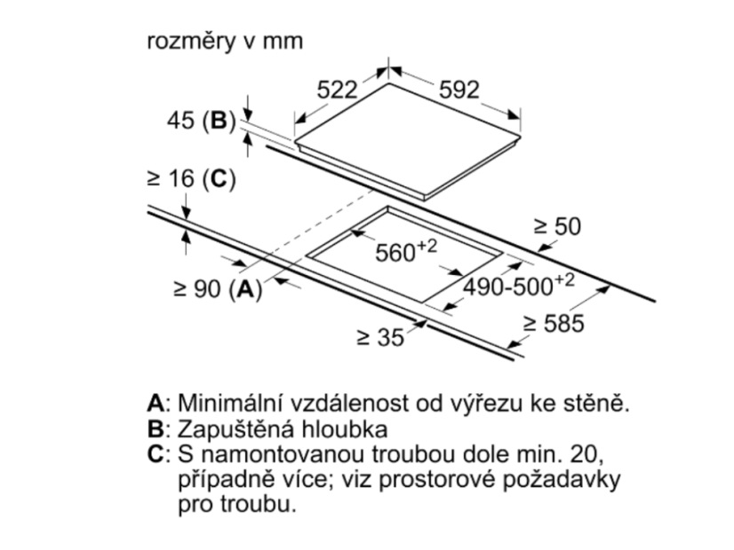 Sklokeramická varná deska Siemens ET631FEN1E