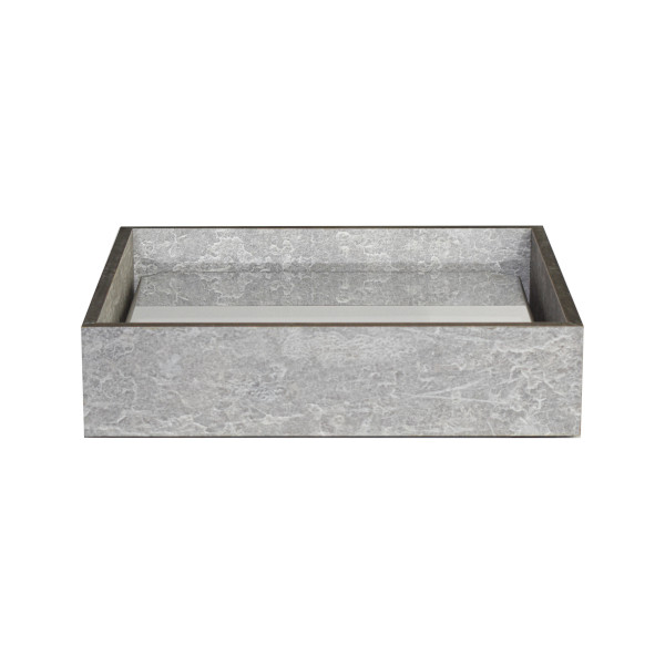 TOMGAST Chladicí box na balené jogurty GN 1/2, dekor beton