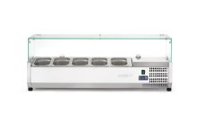 Chladicí zásobník GN 1/4, Arktic, 5 x GN 1/4, GN 1/4, 22,5L, 230V/180W, 335x1205x(H)460mm