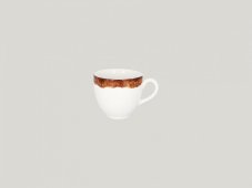 RAK Porcelain RAK Woodart šálek na kávu 28 cl – světle hnědá | RAK-WDCLCU28TB
