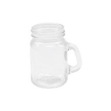 Tablecraft Mason Jar sklenice s uchem degustační 135 ml, balení 4 ks