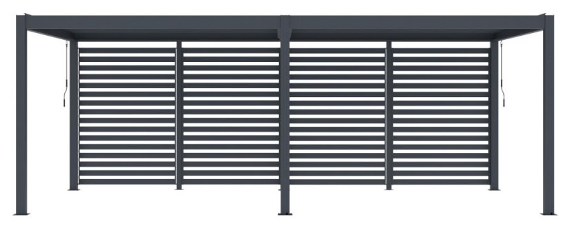 Příslušenství G21 fixní lamelová stěna pro pergolu Austin Premium 6x3 a 6x4 m