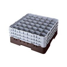 Cambro Koš Camrack 36 pozic, výška sklenice 19,4 cm - Hnědá