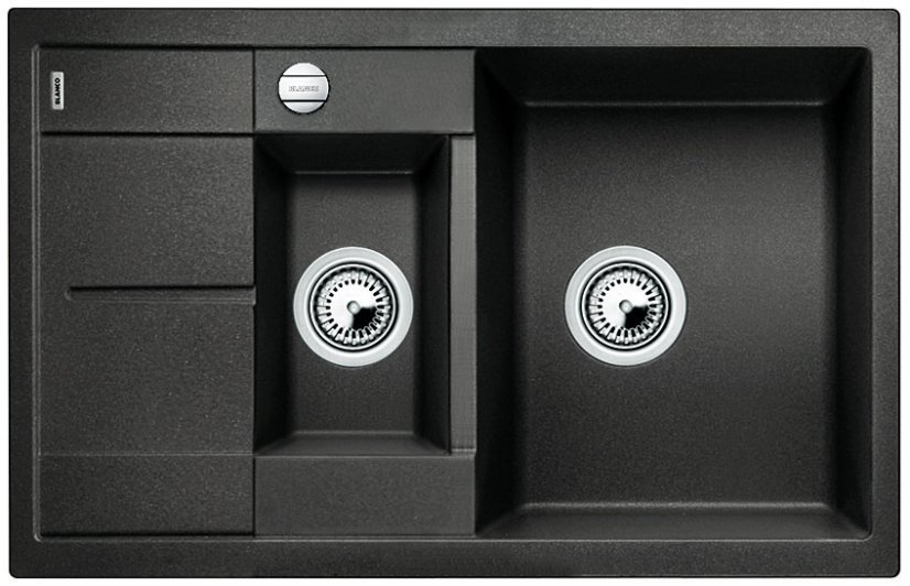 Blanco METRA 6 S Compact Silgranit antracit oboustranné provedení s excentrem