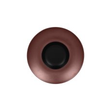 RAK Porcelain RAK Metalfusion talíř hluboký Gourmet 26 cm, černobronzový | RAK-MFFDGD26BB