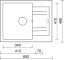 Sinks LINEA 600 XC Truffle