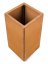 Květináč G21 Corten Square, 30 x 60 x 30 cm
