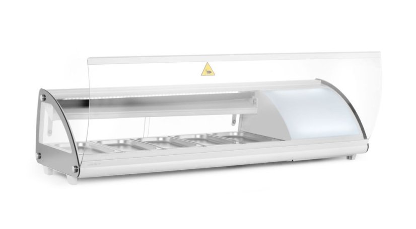 Stojan na sushi 5x GN 1/3, Arktic, 230V/160W, 445x1307x(H)327mm