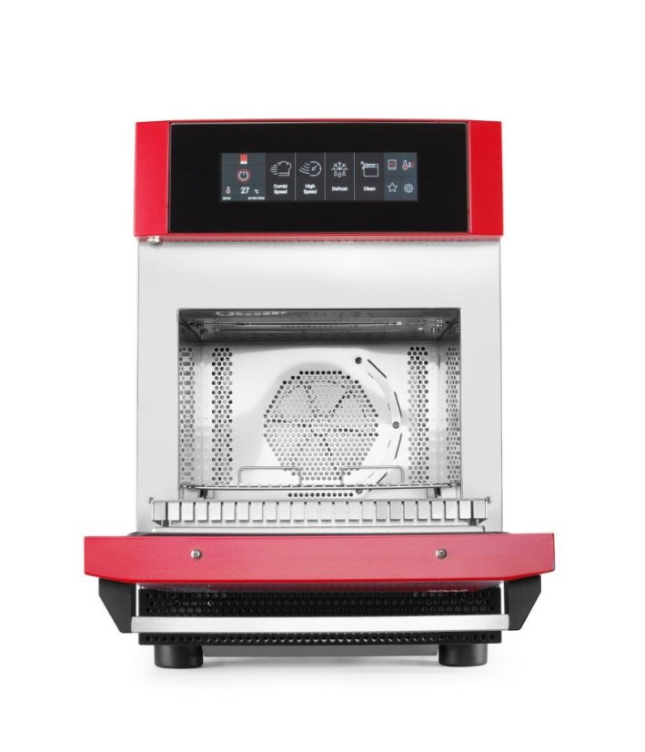 Vysokorychlostní trouba, Tecnoeka, Červená, 230V/3680W, 420x632x(H)630mm