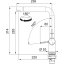 Franke FN 6564.031 ACTIVE NEW Pod okno Chrom