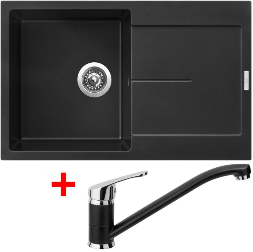 Sinks ULTIMA 790 Pureblack + Pronto GR Sinks ULTIMA 790 Pureblack + Pronto GR
