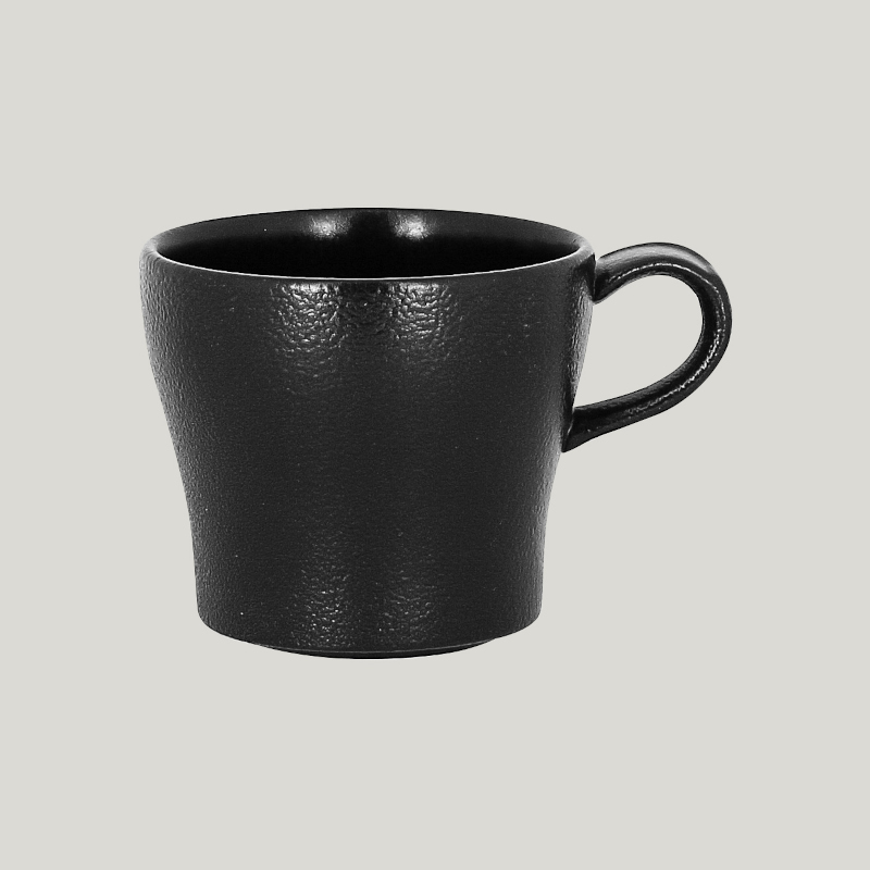 RAK Porcelain RAK Neofusion šálek na kávu 200 ml, černý | RAK-NFMZCU20BK RAK Porcelain RAK Neofusion šálek na kávu 200 ml, černý | RAK-NFMZCU20BK