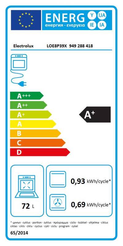 Vestavná trouba Electrolux LOE8P39X