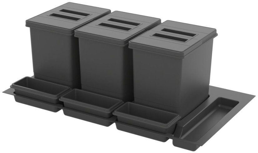 Sinks PRACTIKO 900 3x15 l + 3x miska Sinks PRACTIKO 900 3x15 l + 3x miska