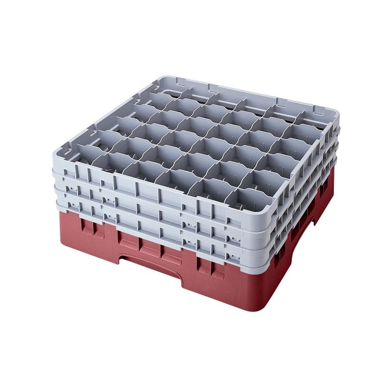 Cambro Koš Camrack 36 pozic, výška sklenice 23,8 cm - Červená Cambro Koš Camrack 36 pozic, výška sklenice 23,8 cm - Červená