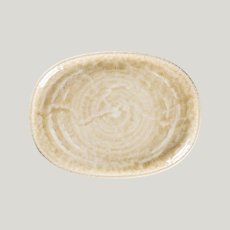 RAK Porcelain Krush talíř oválný 25 × 19 cm, béžový