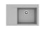 Alveus PURE-G 70 P beton A80 + QC sifon_algranit