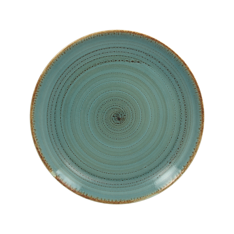 RAK Porcelain RAK Twirl talíř mělký 27 cm – lagoon | RAK-TWNNPR27LA