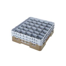 Cambro Koš Camrack 30 pozic, výška sklenice 13,2 cm - Béžová