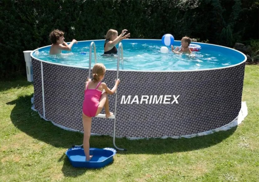 Bazén Marimex Orlando 3,66 x 0,91 m RATAN +skimmer