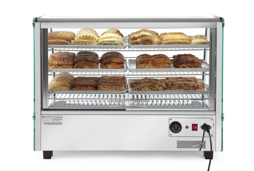 Vyhřívaný pultový displej, HENDI, 160 litrů, 230V/1500W, 885x570x(H)680mm
