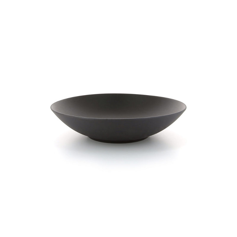 Revol Talíř hluboký 24 cm, černý | REV-649505 Revol Talíř hluboký 24 cm, černý | REV-649505