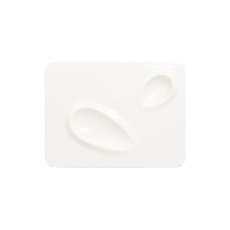 RAK Porcelain RAK Talíř obdélný, 2 zóny 32 × 24 cm | RAK-CRRP2IN2