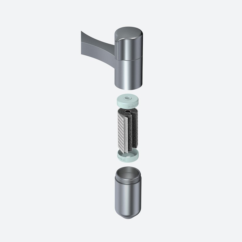 Franke Vital Tap chrom/gun metal + flow a perfomance filtr