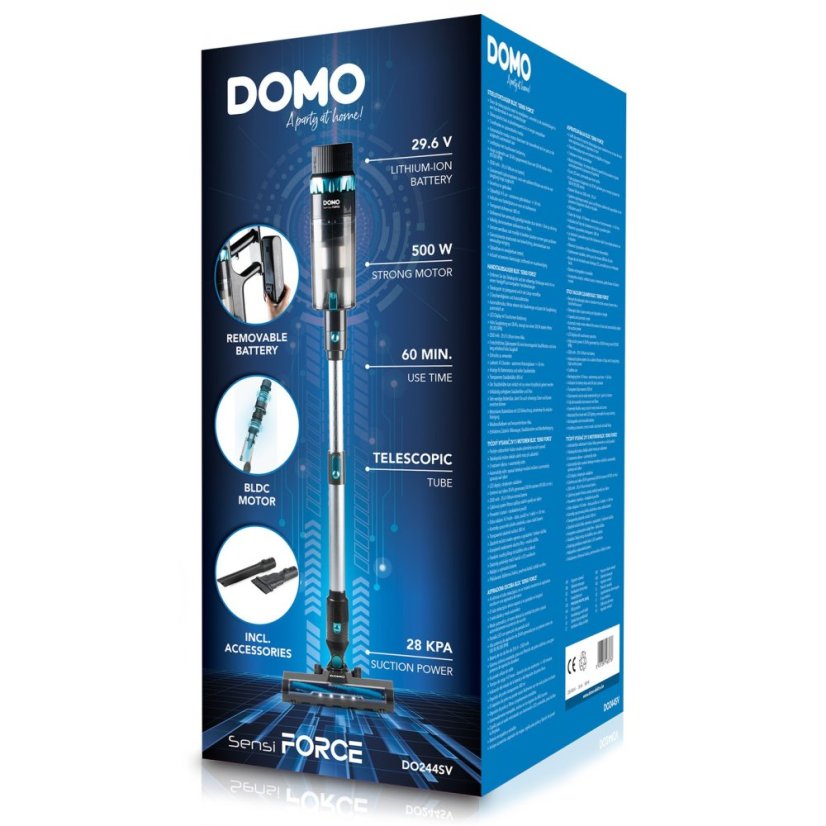 Aku vysavač DOMO DO244SV