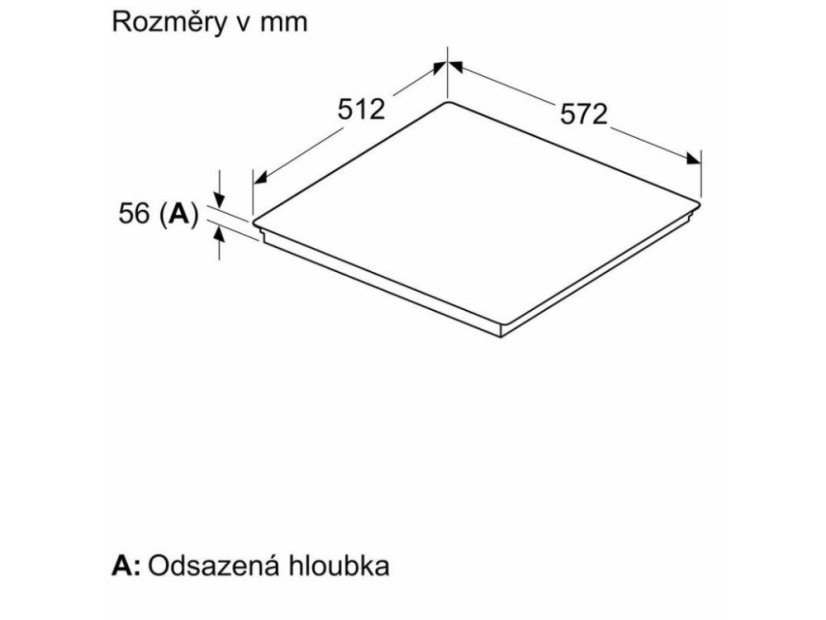 Indukční varná deska Siemens EH601HFB1E