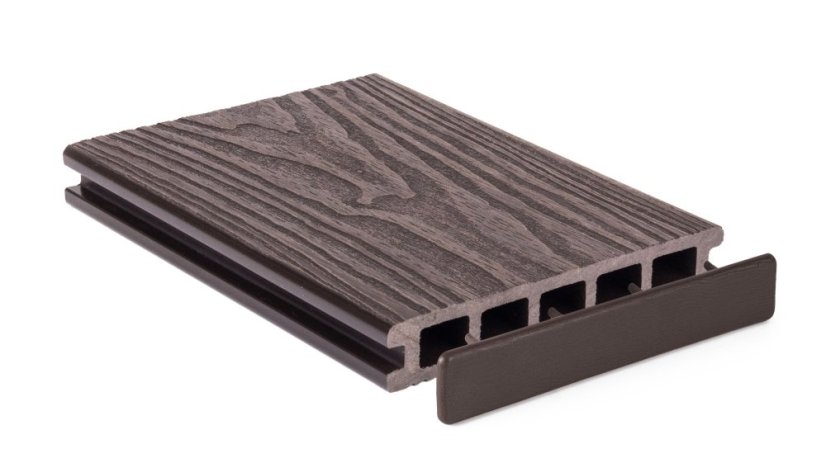 Krytka G21 pro WPC prkna, plastová, Dark Wood