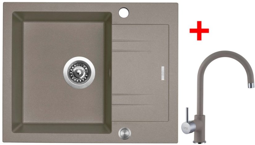 Sinks LINEA 600 XC Truffle + Vitalia GR Sinks LINEA 600 XC Truffle + Vitalia GR
