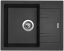Sinks LINEA 600 N Metalblack
