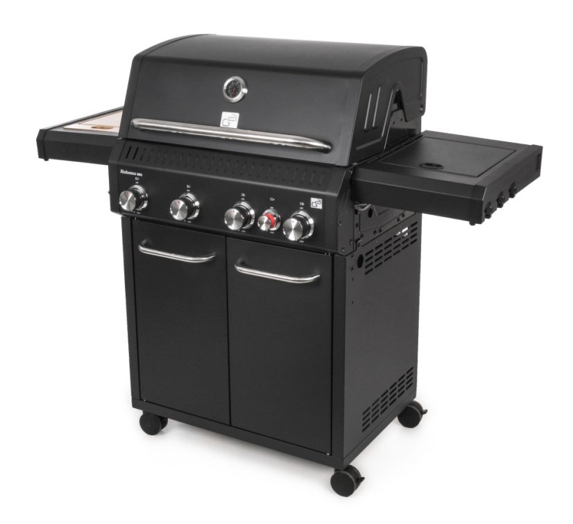 Plynový gril G21 Alabama Black BBQ Premium Line, 5 hořáků + zdarma redukční ventil