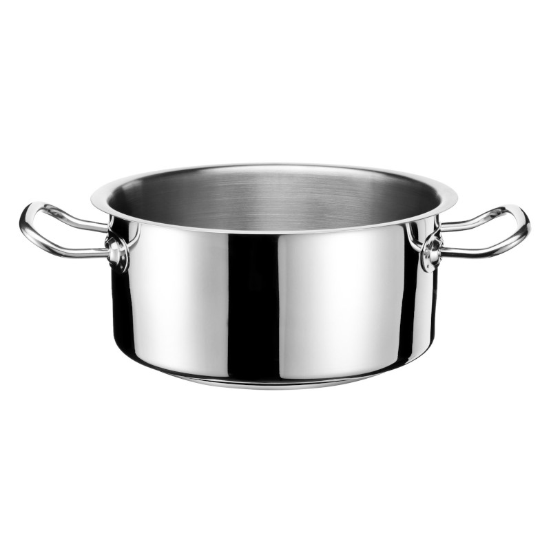 TOMGAST kastrol nízký, nerez, 30 l, pr. 45 cm | P1-2108-13 TOMGAST kastrol nízký, nerez, 30 l, pr. 45 cm | P1-2108-13