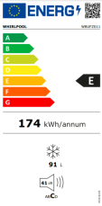 Šuplíkový mrazák Whirlpool WBUFZ011