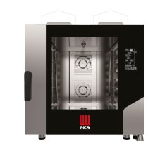 Konvektomat Millennial Black Mask Bakery 6x600x400 mm - ovládaná elektronicky, plynová, Tecnoeka, 230V/500W, 13,5kW, 850x1035x(H)951mm