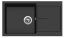 Sinks INFINITY 860 Metalblack