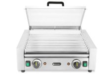 Gril na párky - 2 zónový s energeticky úsporným krytem, HENDI, 220-240V/980W, 566x527x(H)259mm