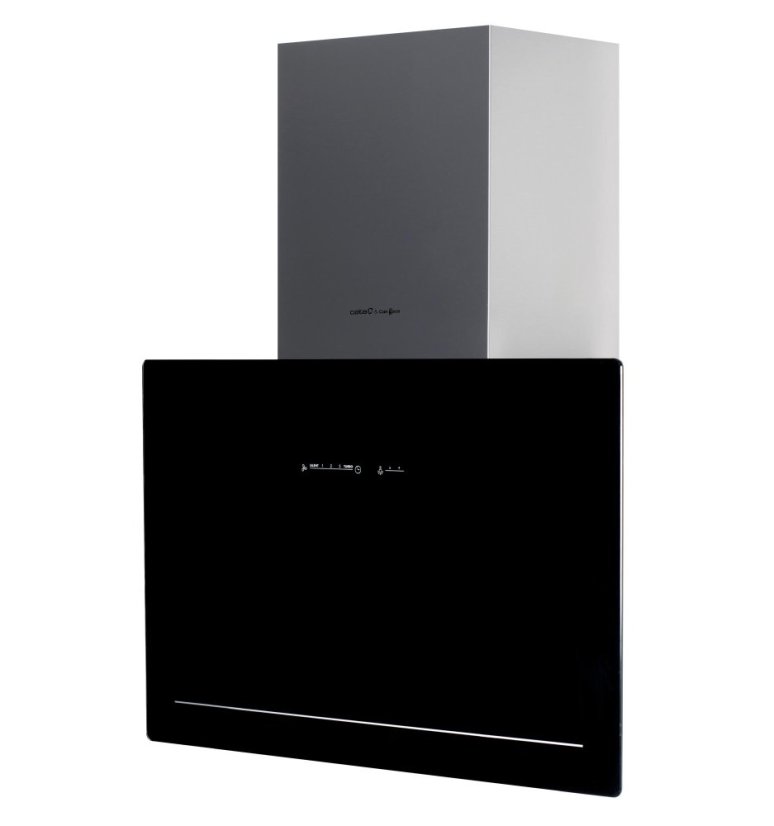 Komínová digestoř Cata GOYA BLACK GLASS 700