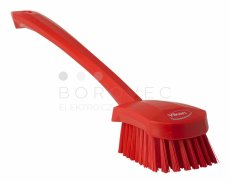 Vikan kartáč prodloužená rukojet 415mm T/červený 41864