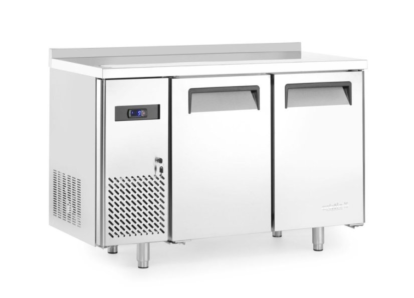 Dvoudveřový chladicí stůl s postranními jednotkami, Arktic, Kitchen Line, 166L, 230V/270W, 600x1200x(H)840mm